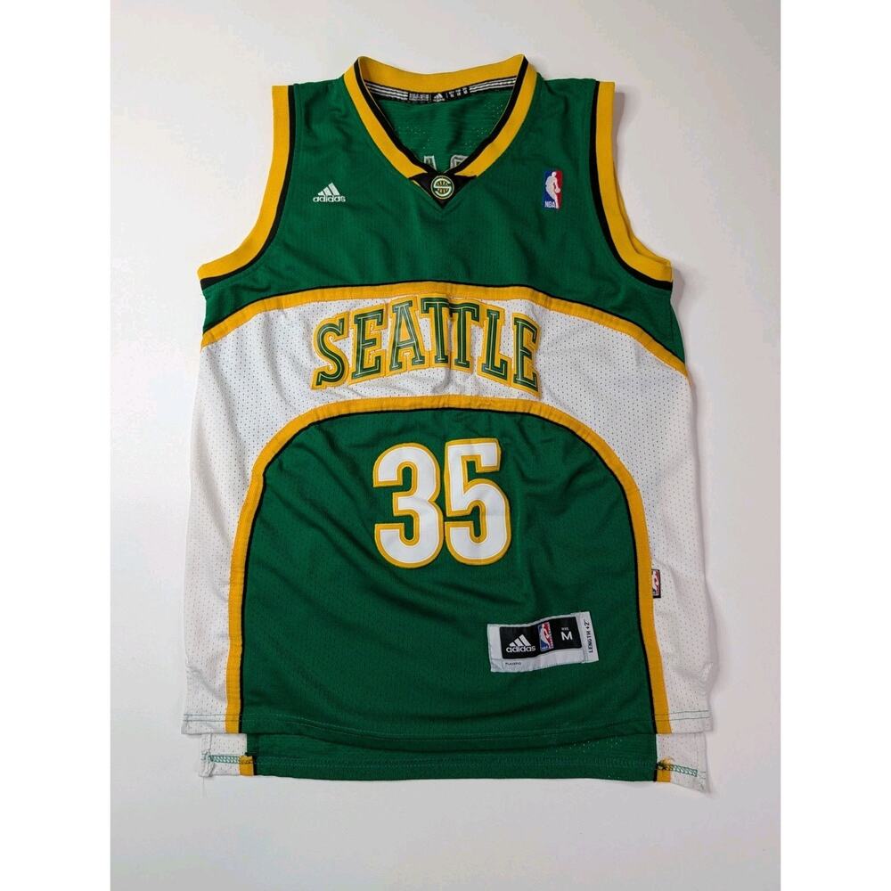 Kevin Durant Seattle SuperSonics #35 Jersey Adidas Swingman Authentic NBA Men’s